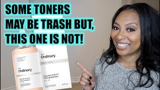 The Ordinary Glycolic Acid 7 Toning Solution Review [upl. by Egni]