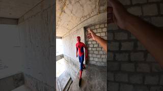 Rooftop parkour running with spiderman pov [upl. by Bertina]