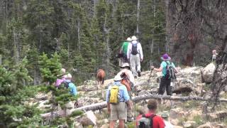 Three Divide Lakes Trail [upl. by Innad129]