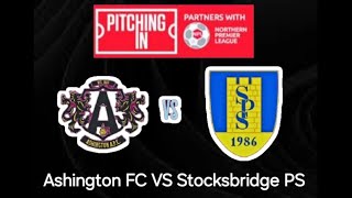 Ashington FC VS Stocksbridge [upl. by Ehsom684]