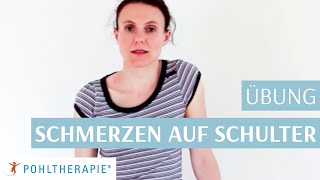 Schulterschmerzen Übung bei Schmerzen oben auf der Schulter [upl. by Naed]