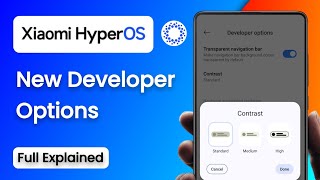 New Developer Options HyperOS Android 14 Features Explained Hindi [upl. by Royce]