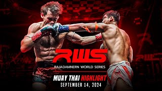 RWS Muay Thai Highlight  September 14 2024  Rajadamnern World Series [upl. by Elleiad10]