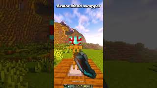 Armor stand swapper minecraft shorts [upl. by Caril]