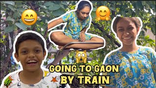 Going to gaon by train 🚂  very excited 😛 [upl. by Hart]