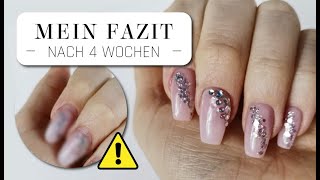 Fazit Asia Nagelstudio Meine Nägel nach 4 Wochen [upl. by Anyela]