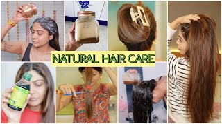 My Weekly NATURAL Hair Care Routine For Long Healthy amp Thick Hair  Rinkal Parekh [upl. by Arrehs260]