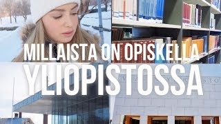 MILLAISTA ON OPISKELLA YLIOPISTOSSA 1  SINIUNIVAASA [upl. by Airan]