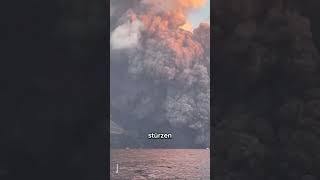 Stromboli spuckt erneut Lava Alarmstufe erhöht [upl. by Mloc]