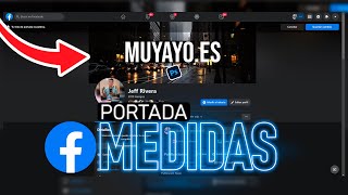 Medidas de la PORTADA de Facebook 🔵 [upl. by Ahiel]