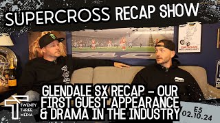 Glendale Supercross Recap  DRAMA in the Industry amp Our 1st guest appearance [upl. by Berne27]