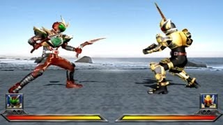 Kamen Rider Blade PS2 Wild Chalice vs Blade King Form HD [upl. by Innos]