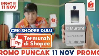 Cek Shopee dulu Termurah di Shopee 1111 Big Sale Promo Puncak 11 Nov [upl. by Yrtneg]