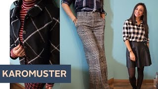 HOW TO WEAR KARO 3 stylishe Outfits mit Karomuster  refashion  OTTO [upl. by Gretchen]