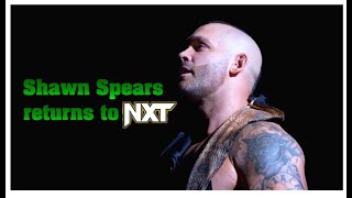 Shawn Spears returns to NXT  Wrestling 4 Everyone [upl. by Aonian]