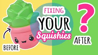 Squishy Makeovers Fixing Your Squishies 35 [upl. by Rumney]