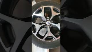 Selling OEM 18 inch wheels with tires  Nokian 22555R18 [upl. by Alley760]