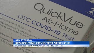 US government to relaunch free Covid19 home test program [upl. by Kwan]