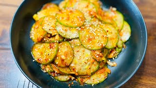 Cucumber is having it’s moments And this is sooo good Korean Cucumber Salad [upl. by Oeht]