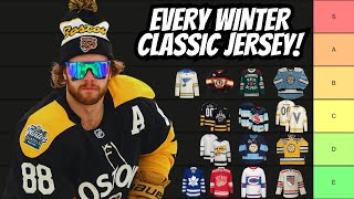 My NHL WINTER CLASSIC JERSEYS Tier List [upl. by Akinwahs]