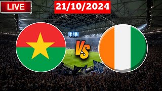 Burkina Faso U20 vs Côte dIvoire U20  Africa U20 Cup Live Match Score Today [upl. by Rebm]