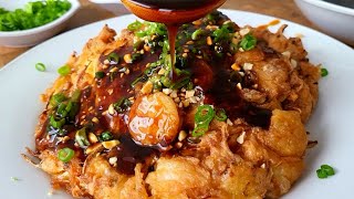 The Best Shrimp EGG FOO YOUNG Ive Ever Made  Chinese TakeOut Recipe [upl. by Rhyner]