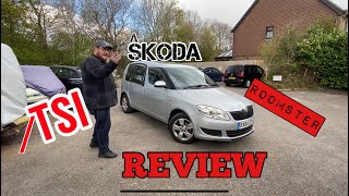 Skoda Roomster 12 TSI 105bhp Review [upl. by Eanyl380]