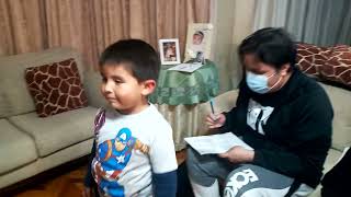 Prueba de Cumanin aplicada a niño de 4 años [upl. by Anivlac586]