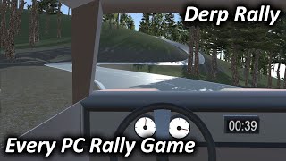 Derp Rally 2023  Every PC Rally Game [upl. by Ahoufe]