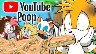 YTP Tails Eats 1 Million Subs Tails And Sonic Pals [upl. by Eeltrebor625]