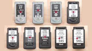 How To Refill A Black Canon Ink Cartridge PG540xl 540 PG545 545xl 545 PG560 PG245 245xl 575 [upl. by Alonso]