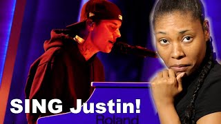 Justin Bieber  PEACHES Live at Grammys 2022 ft Giveon amp Daniel Ceasar Reaction [upl. by Cristen621]