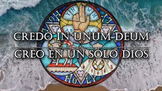 CREDO IN UNUM DEUM Subt LatínEspañol [upl. by Yole351]