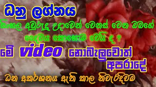 Lagna Palapala Sinhala Awurudu 2024 Dhanu Lagnaya ලග්න පලාපල ධනු ලග්නය [upl. by Ysiad]