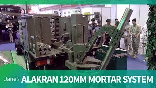 Alakran 120 mm Light Mortar System Indo Defence 2018 [upl. by Curcio]