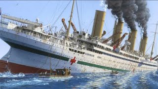 Minecraft HMHS Britannic Sinking [upl. by Publia]