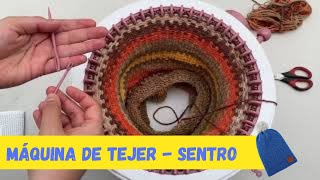 Tutorial Máquina de tejer  Sentro [upl. by Gitlow]