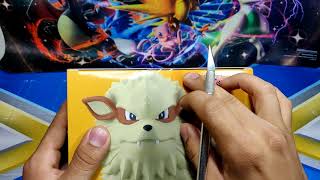 Unboxing Blue y Arcanine Pokémon Scale World [upl. by Ilujna]