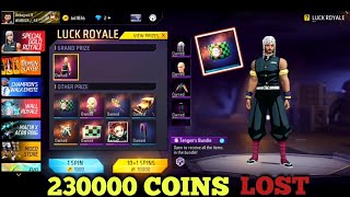 GOLD ROYAL JAST A WALL 230000 COINS  GARENA FREE FIRE ffreward [upl. by Eglanteen]