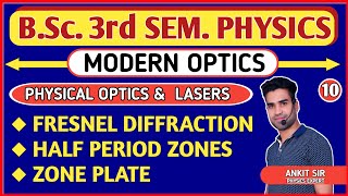 L10 Fresnels Diffraction  Half Period Zones  Zone Plate [upl. by Publias]