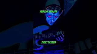 Marilyn Manson  Sweet Dreams Bass Cover marilynmanson sweetdreams basscover bass metal rock [upl. by Roman]