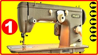 Pfaff 230  Pfaff 332  Sewing Machine Service And Assembly Part One  Sewing Machine Restoration [upl. by Otanod]