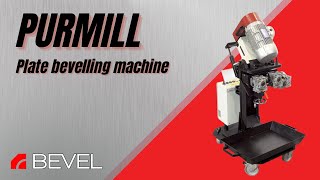 PURMILL  Plate Bevelling Machine [upl. by Ettebab30]