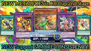 NEW METALFOES in KC CUP 2nd Stage • RAREMETALFOES Bismugear YuGiOh DUEL LINKS [upl. by Ardnossac]