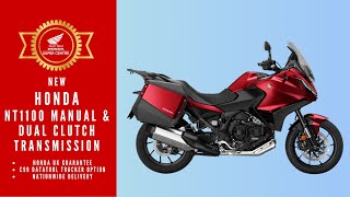 2024 HONDA NT1100 DCT  NEW COLOUR  ALSO AVAILABLE IN MANUAL TRANSMISSION [upl. by Vidal]