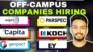 Wipro Genpact EY Smartbear OFF Campus Hiring For 2025 2024 2023 2022 Batch  Fresher Jobs [upl. by Kensell779]