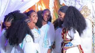 Tigray wedding dancemusic and culture Bride and bridegroom dancing p1 [upl. by Hynda]