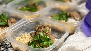 Meal PrepFriendly Herby Turkey Meatballs Recipe [upl. by Mylan]