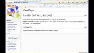 Creating wiki pages in MediaWiki [upl. by Ioves]