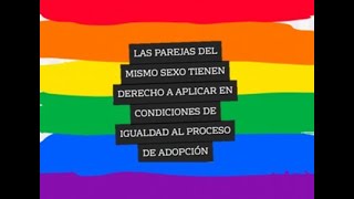 Adopción homoparental en Colombia [upl. by Maren281]